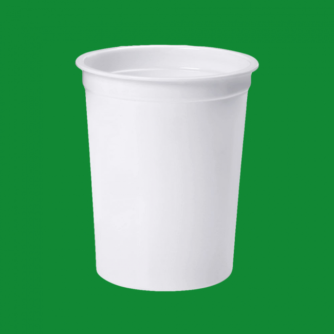 Polypropylene milk cups, Ø95, 500 ml