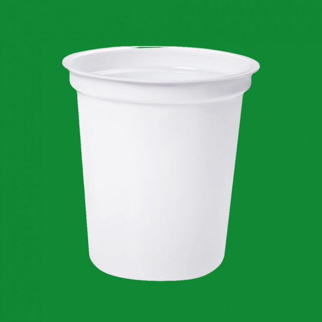 Polypropylene milk cups, Ø95, 400 ml