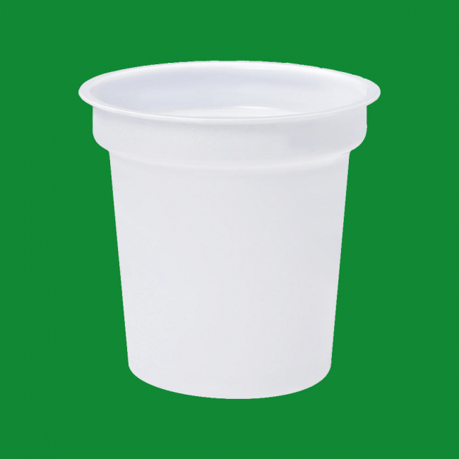 Polypropylene milk cups, Ø75, 150 ml