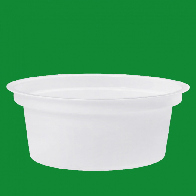 Polypropylene milk cups, Ø95, 120 ml
