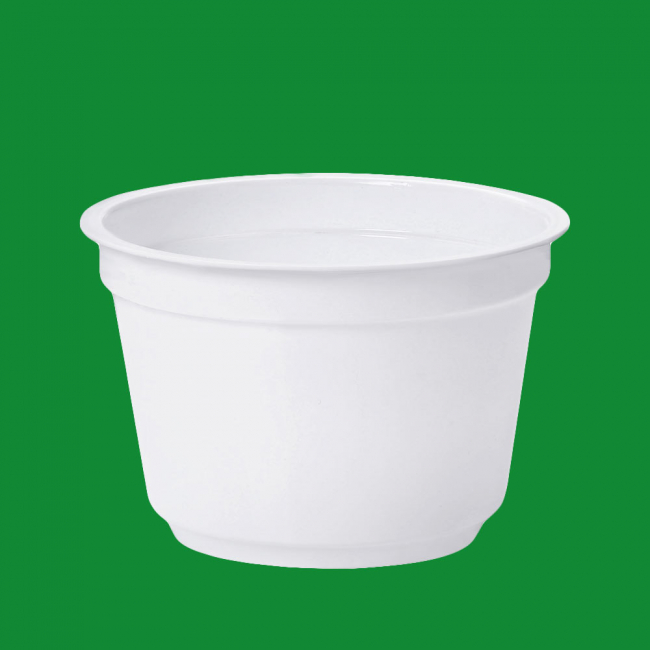 Polypropylene milk cups, Ø95, 240 ml