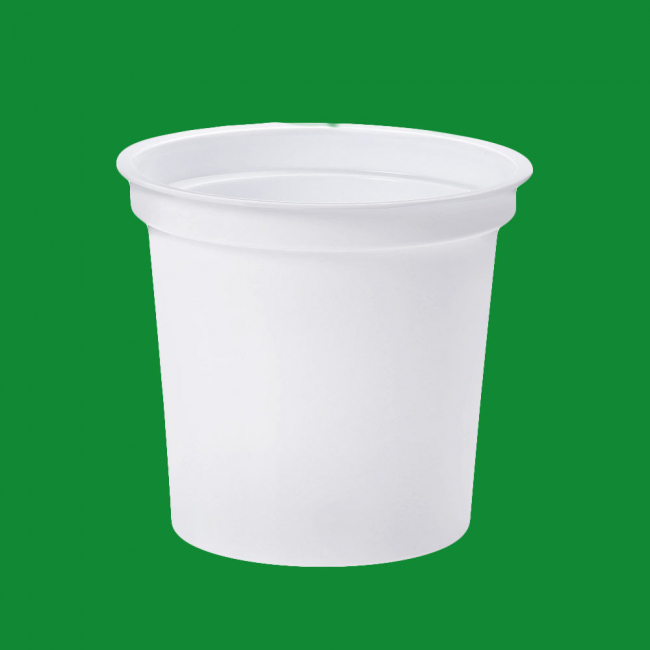 Polypropylene milk cups, Ø95, 320 ml