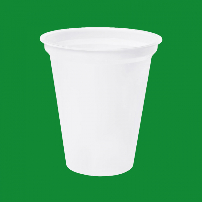 Polypropylene milk cups, Ø95, 335 ml