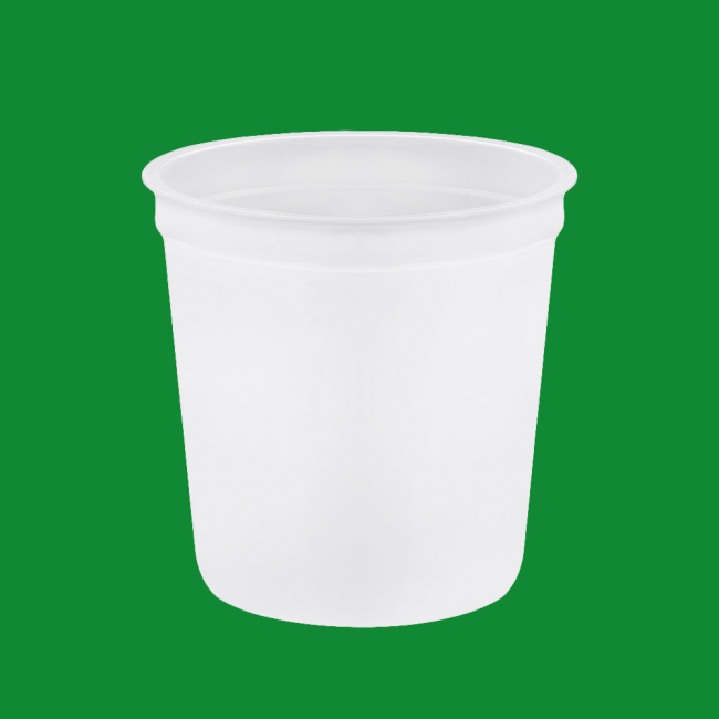 Polypropylene milk cups, Ø95, 350 ml